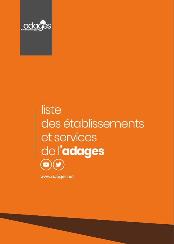 Liste des établissements et services de l'Adages