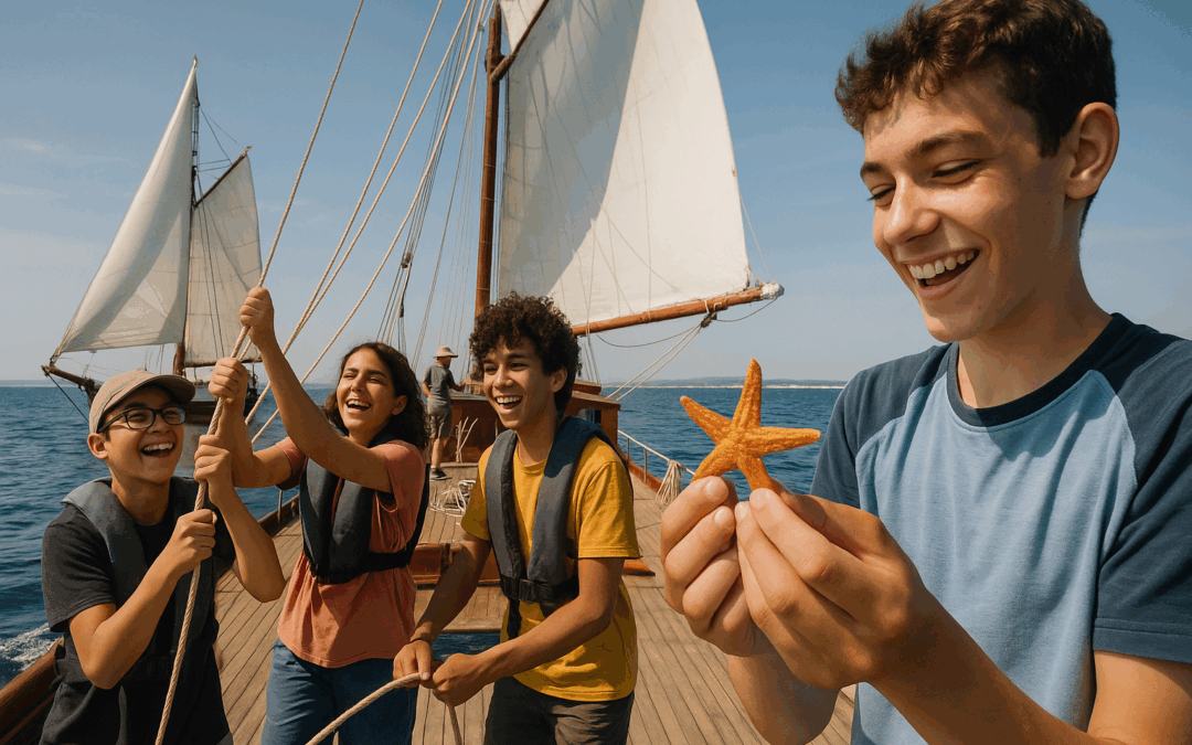 Quand le vent souffle sur la cohésion : un stage voile pour apprendre autrement – DITEP Bourneville Montpellier